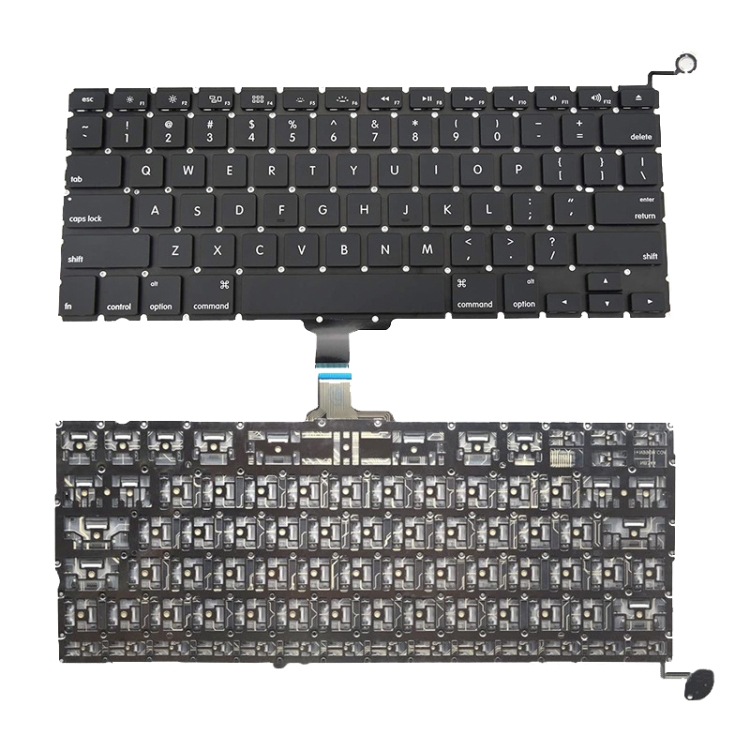 

US Version Keyboard For Apple MacBook Pro A1278 MA990 991 MB466 MB467, Color: without Backlight