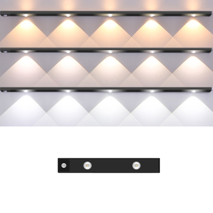 

Ultra-thin Smart LED Human Body Sensor Light Bar, Length: 20cm(Piano Black)