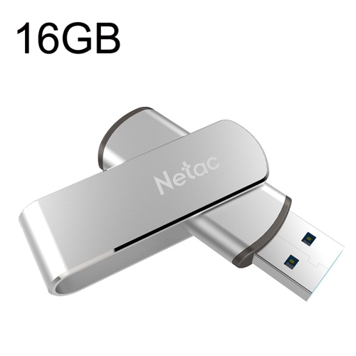 

Netac U388 High Speed USB3.0 Metal Rotating Car Computer U Disk, Capacity: 16GB