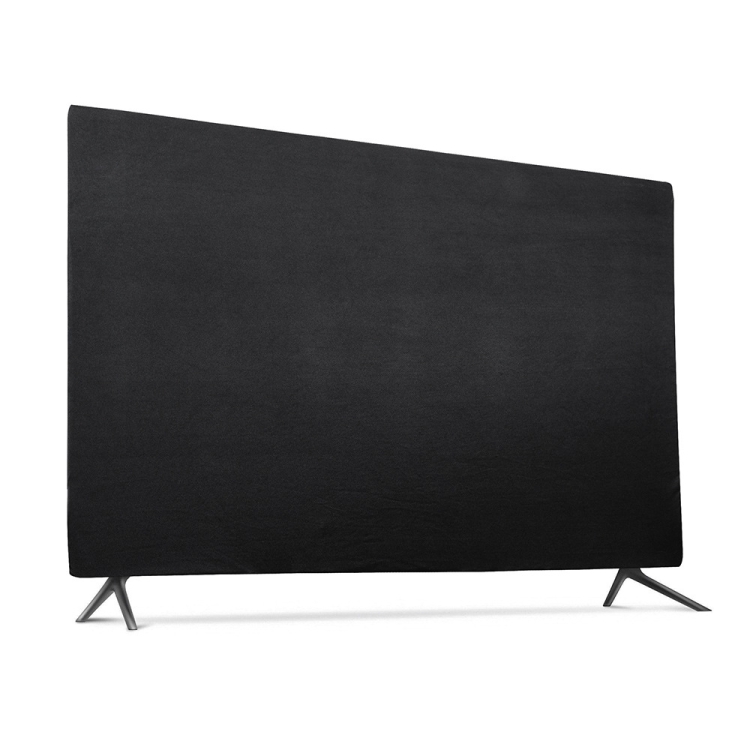 

TV Dust Cover Elastic Cloth Hanging Dust Cover,Size: 43 -inch Black