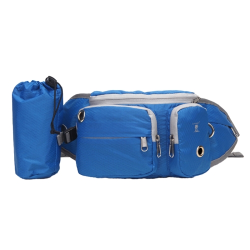 Lovoyager Pet Training Waist Bag Outdoor Walking Dog Snack Pocket(Blue)