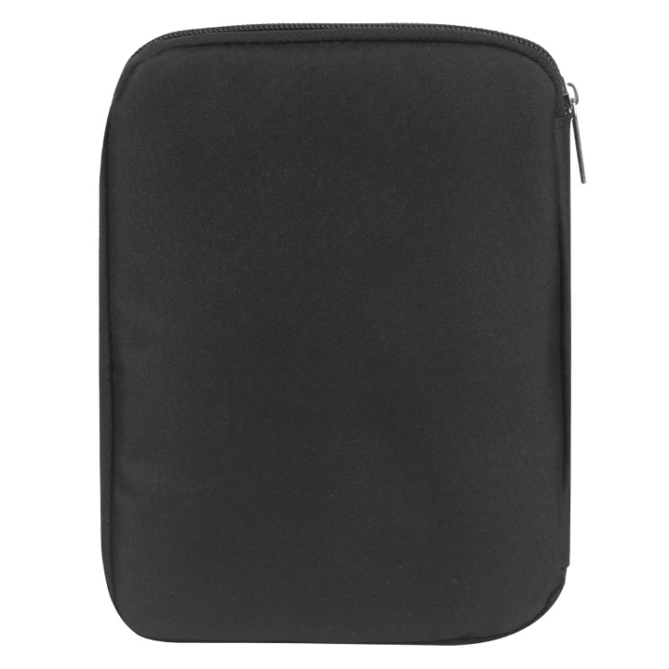 

2 PCS Watch Strap Data Cable Charging Cable Earphone Storage Bag(Black)
