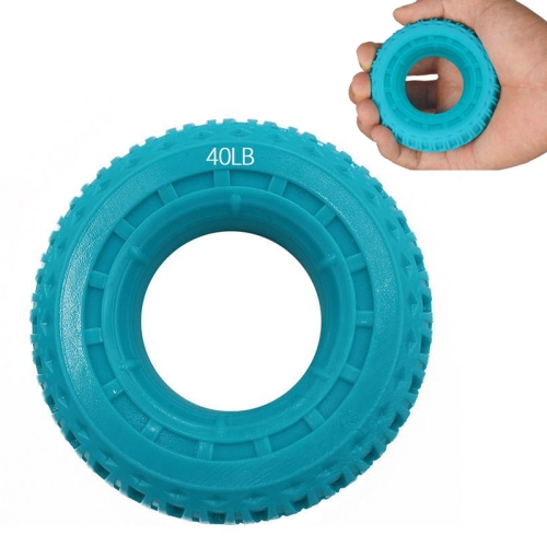 

2 PCS Tire Texture Finger Massage Grip Ring(Blue 40)