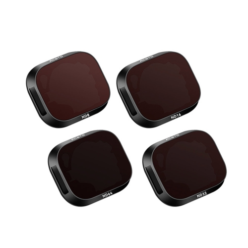 

RCSTQ Aluminum Alloy Adjustable Filter Accessories for DJI Mini 3 Pro,Style: 4 In 1 Set