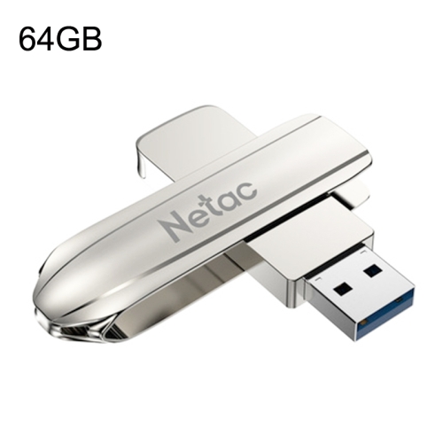 

Netac U389 Rotation High -Speed USB3.2 System Encrypted USB Flash Drive, Capacity: 64GB