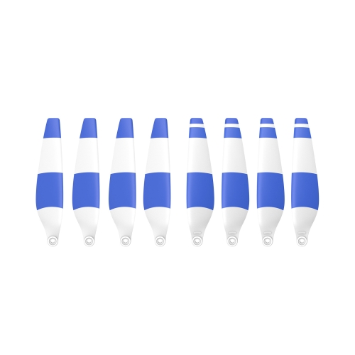 

8 PCS 6030F Double Sided Colorful Low Noise Wing Propellers For DJI Mini 3 Pro, Color: White Blue