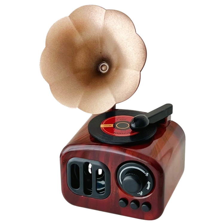 

BJ1741 Mini Retro Gramophone Shaped Music Box(9.5x10x18cm)