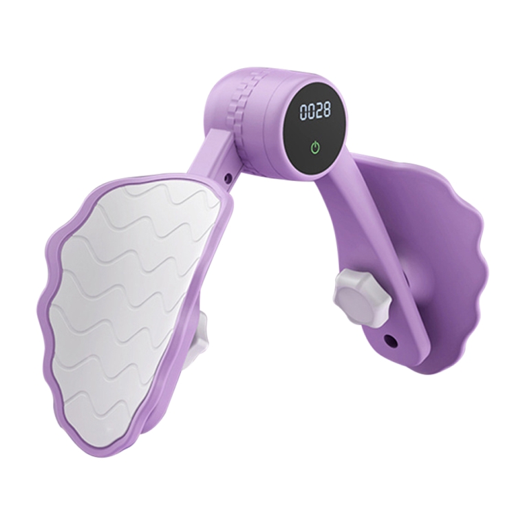 

Smart Basin Bottom Muscle Training Device Exercise Leg Muscle Equipment(Counting Purple)