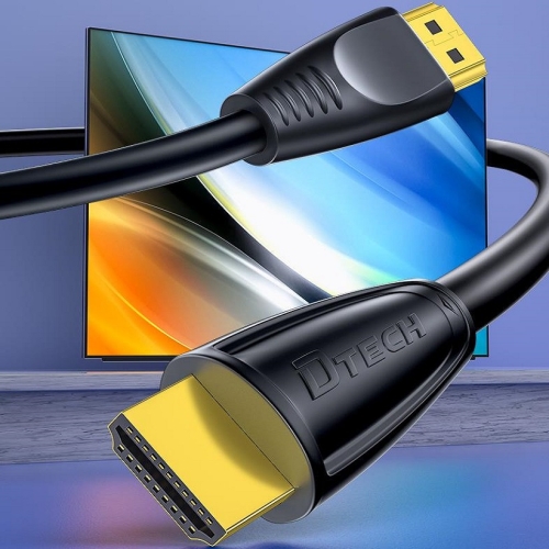 

DTECH HDMI 2.0 HD Connection Cable 4K 60Hz Computer TV Connection Cable, Length: 2m