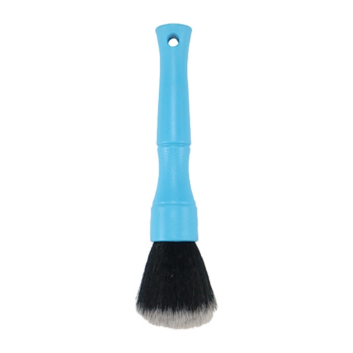 

4 PCS Car Details Soft Bristle Interior Brush Crevice Cleaning Brush, Style: Short Blue Handle