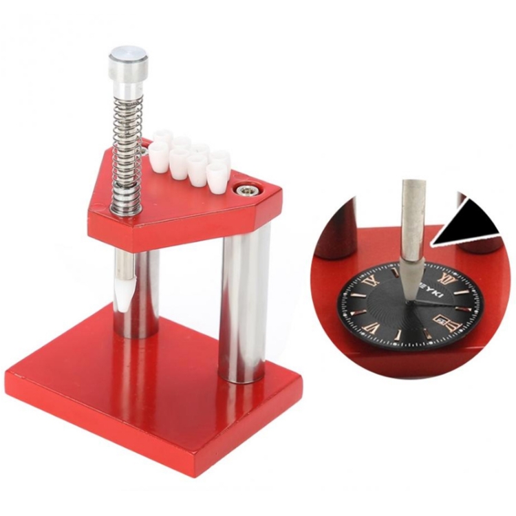 

Watch Hand Plunger Puller Remover With 9pcs Plastic Dies Set