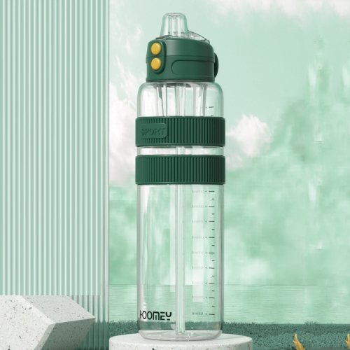 

Summer Fitness Sports Plastic Straw Water Bottle, Capacity: 1500ml (Green)