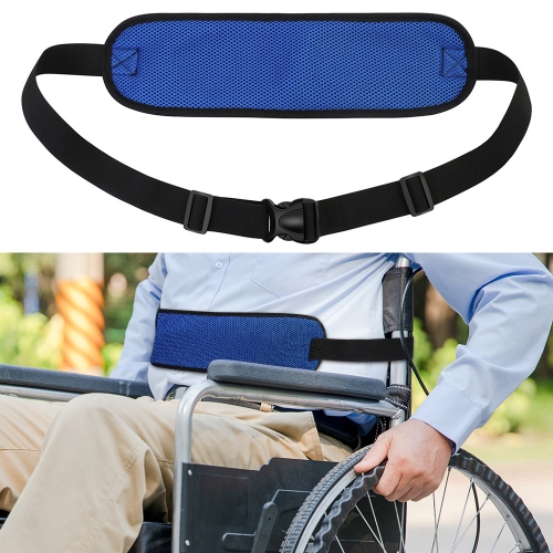 Cinturón abdominal acolchado para silla de ruedas