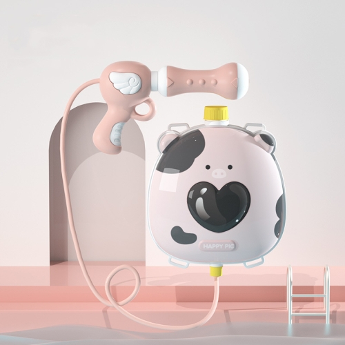 

Children Outdoor Pumping Water Spray Toys Seaside Beach Water Toys, Style: Pink Pig