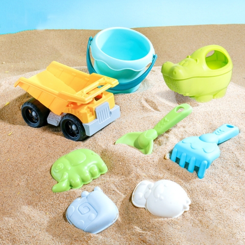 

8 PCS / Set Beach Beach Toy Set Children Sand Shovel And Water Play Tools