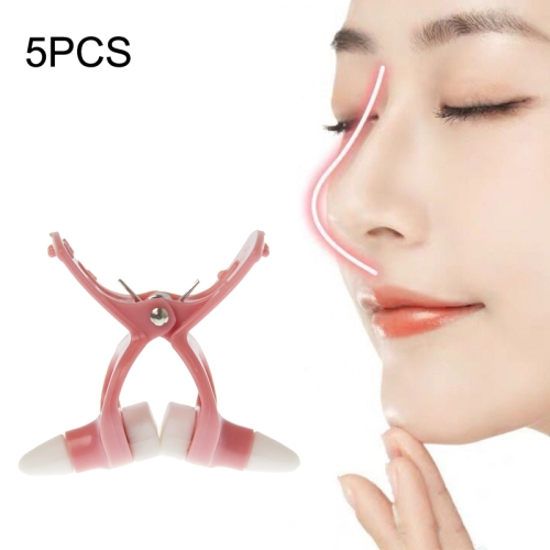 

5PCS B0-1-1-5 Nose Alar Nose Clip Nose Bridge Booster Tool(Pink)