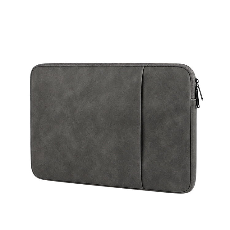 

ND01DZ Double Layer Waterproof Laptop Liner Bag, Size: 14.1-15.4 inches(Dark Gray)
