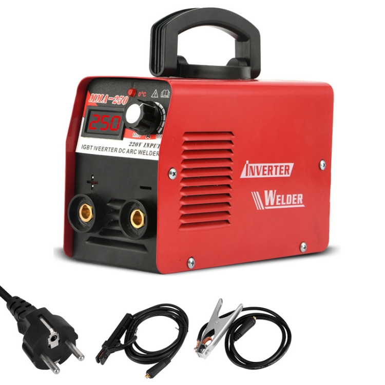 

MMA-250 Household Small Intelligent DC Handheld Electric Welder EU Plug