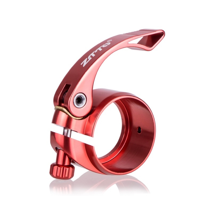 

ZTTO Folding Bicycle Seatpost Clamp Retrofit Accessories, Color: 39.8mm (Red)