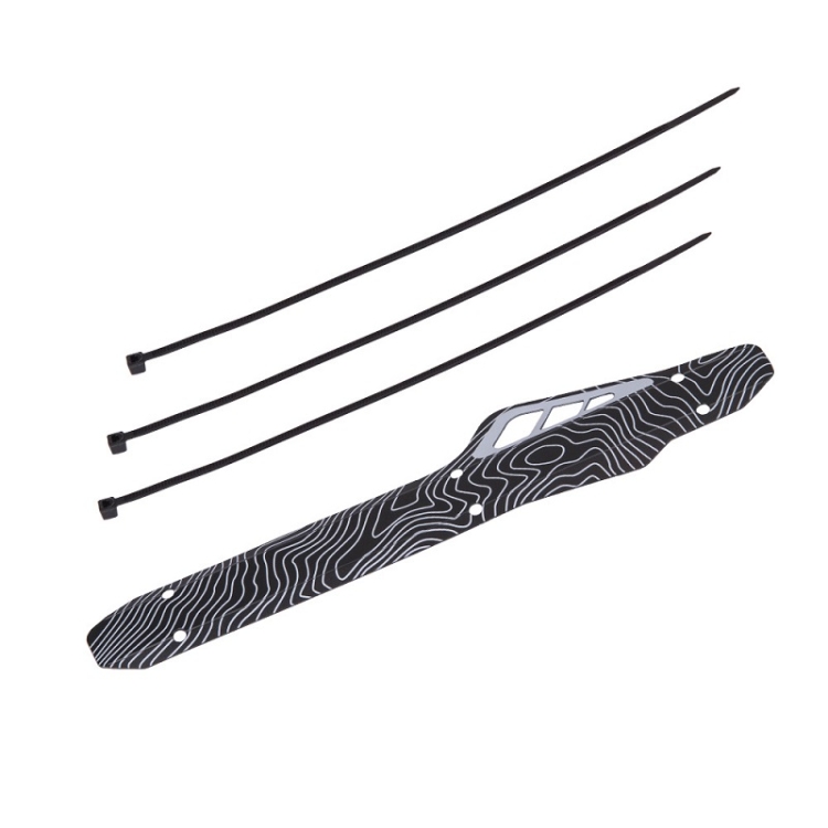 

ZTTO 2 PCS Mountain Bike Plastic Chain Guard Riding Gear(Black)