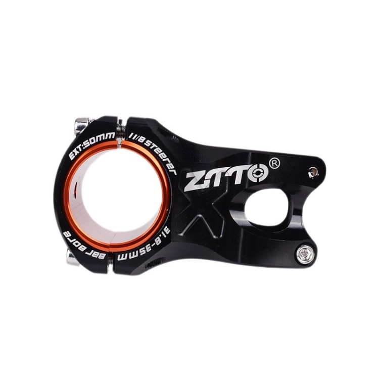 

ZTTO Bicycle Handlebar Hollow 0 Degree Short Riser(Black)