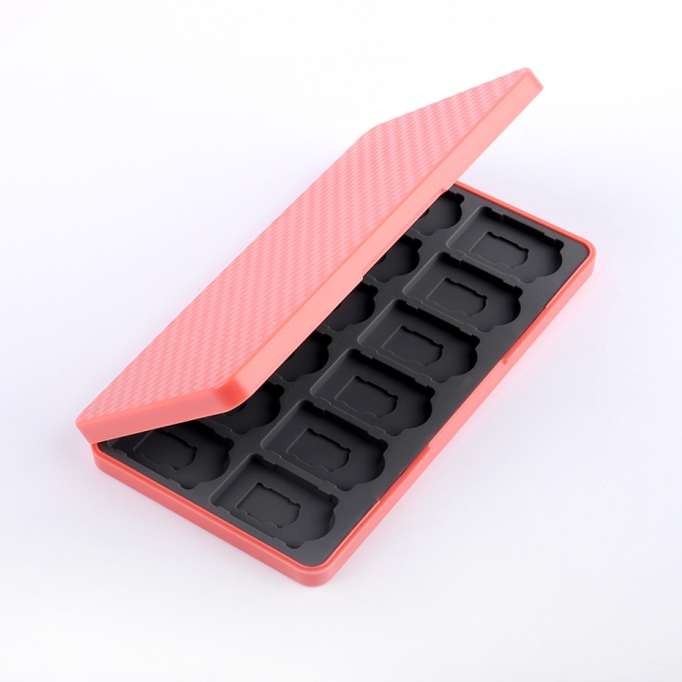 

24 In 1 Memory Card Holder Box for Nintendo Game Box Accessories(Pink)