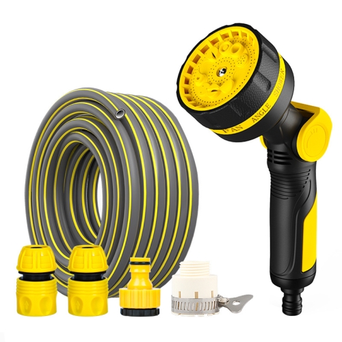 

10 Functional Watering Sprinkler Head Household Water Pipe, Style: D6+4 Connector+25m 4-point Tube