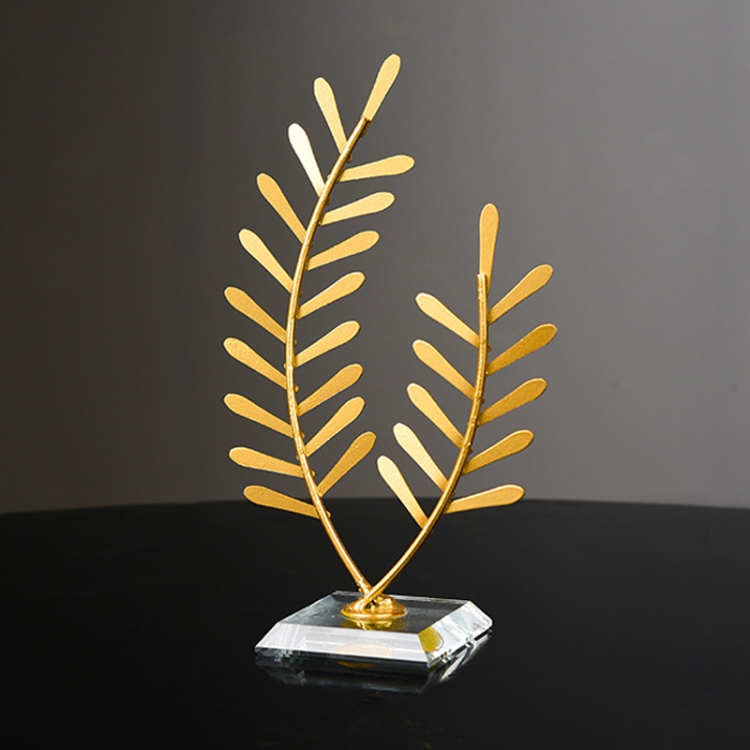 

MPZ0022 Leaf-shape Wrought Iron Ornament(Wheat Flower)