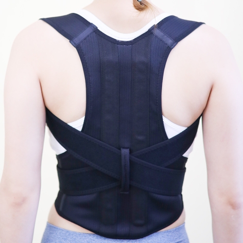 

Breathable Anti-hunchback Posture Correction Belt, Specification: XS(Black)