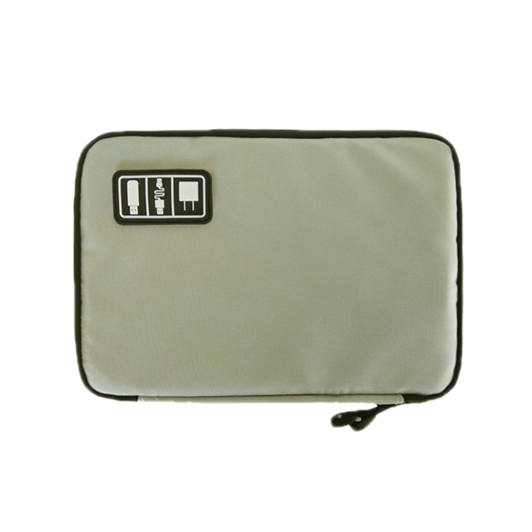 

Multifunctional Portable Mobile Phone Digital Accessories U Disk Storage Bag, Color: Grey