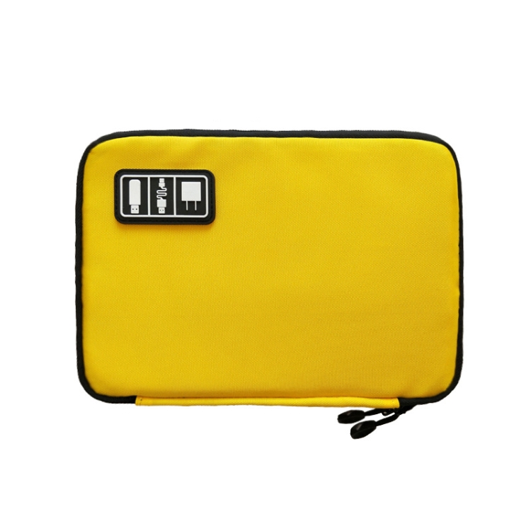 

Multifunctional Portable Mobile Phone Digital Accessories U Disk Storage Bag, Color: Yellow