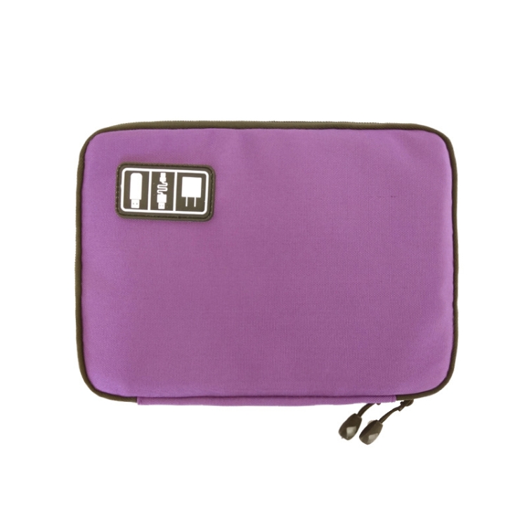 

Multifunctional Portable Mobile Phone Digital Accessories U Disk Storage Bag, Color: Purple