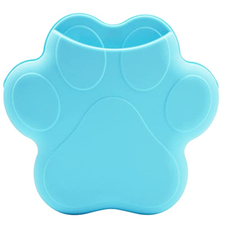 

Portable Silicone Pet Feeding Bag Pet Training Waist Bag Pet Snack Bag(Blue)