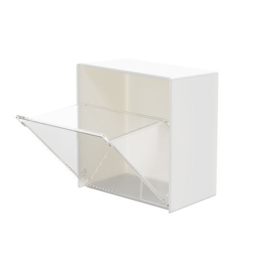 

F10145 Bathroom Waterproof Cotton Swab Storage Box(White)