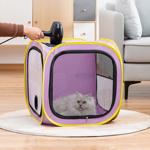

Pet Drying Box Dog Hair Drying Cat Bath Drying Bag, Style: Sugar Cube