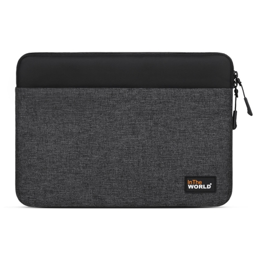 JRC MR23 Waterproof Laptop Handbag, Size: 13.3 inches(Dark Gray+Black)