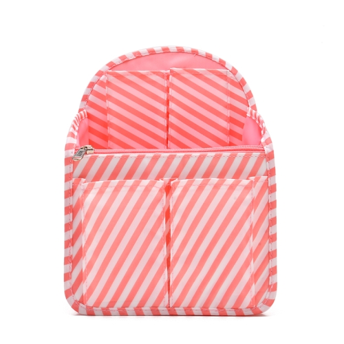 

Schoolbag Separation Organizer Storage Bag Computer Backpack Liner Bag, Color: Small Pink Stripe