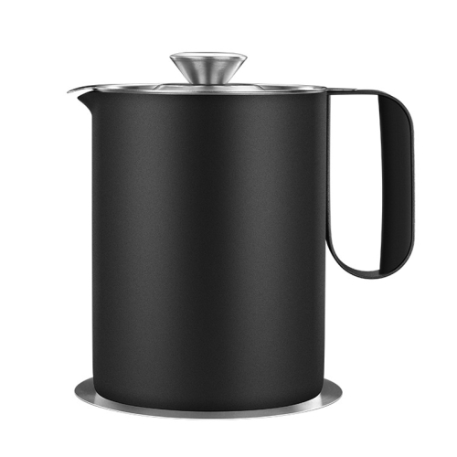 

Household 304 Stainless Steel Large Capacity Oil Separator Pot, Capacity: Black 2000ml