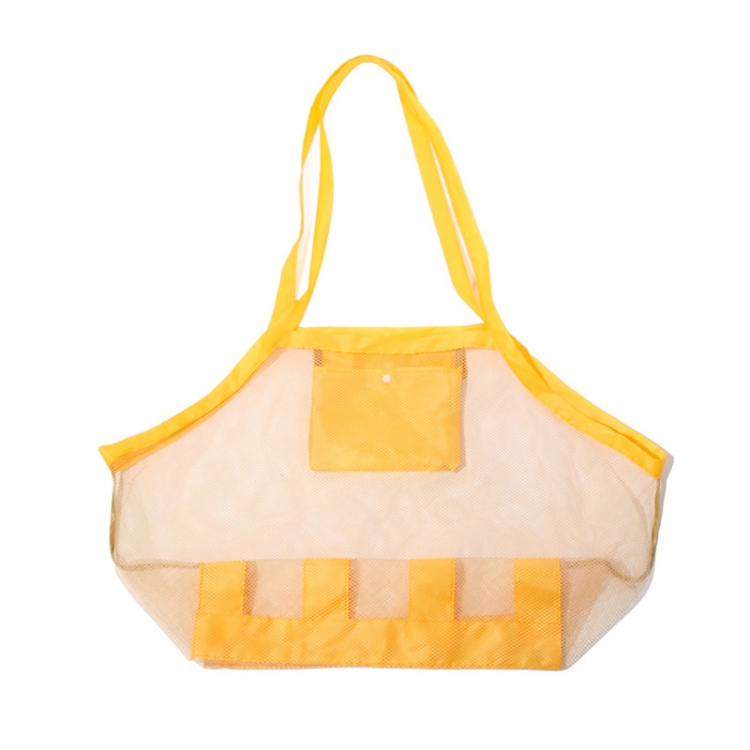 

Large Outdoor Children Beach Bag Toy Shell Storage Bag(Orange)