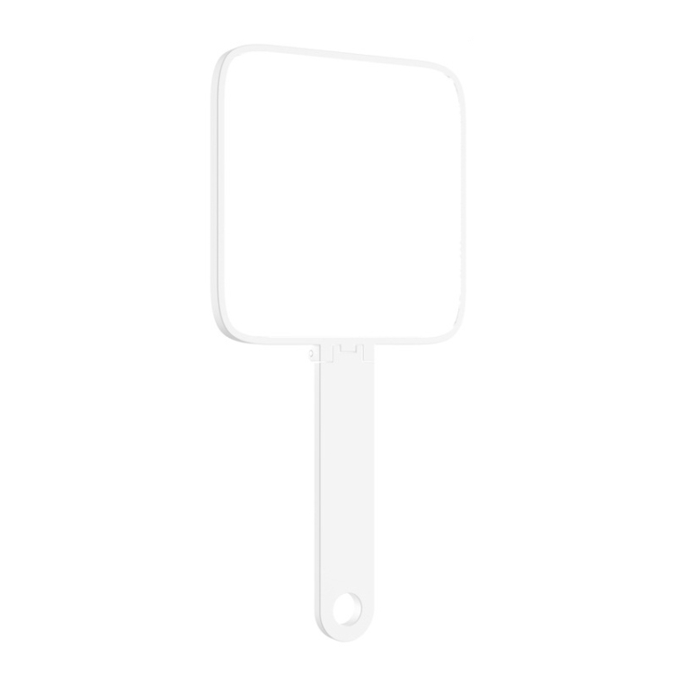 

Handheld Small Mirror Portable Folding Mini Pocket Makeup Mirror, Color: 5.5 -inch Square