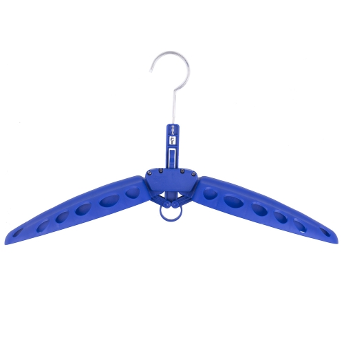 

Wetsuit Hanger Thickened Multifunctional Folding Drying Rack(Blue)