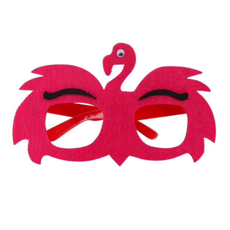 

2 PCS Funny Glasses Birthday Party Cartoon Decoration Photo Props, Shape: Rose Red Firebird