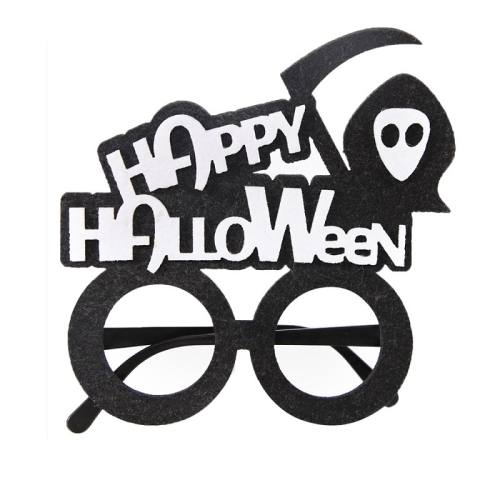 

3 PCS Halloween Decoration Funny Glasses Party Skeleton Spider Horror Props Sickle