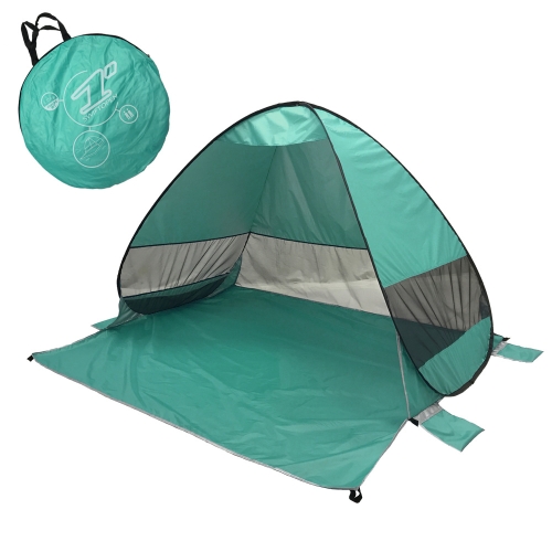 

Automatic Instant Pop Up Tent Potable Beach Tent,Size:, Color: Lake Green
