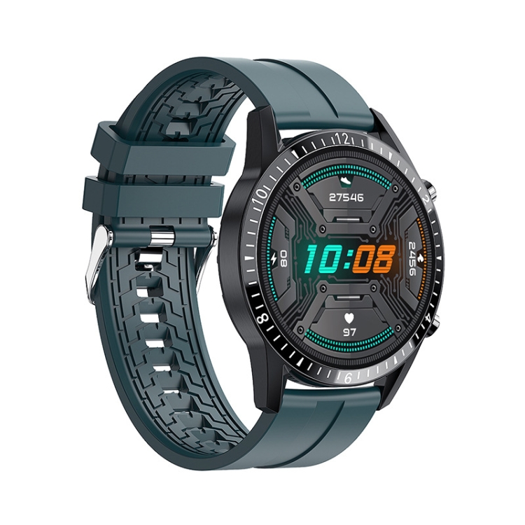 

I9 1.3 Inch Heart Rate/Blood Pressure/Blood Oxygen Monitoring Watch, Color: Green