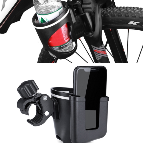 

Baby Car Water Bottle Holder Bicycle Pot Water Pot Cup Holder(Black)