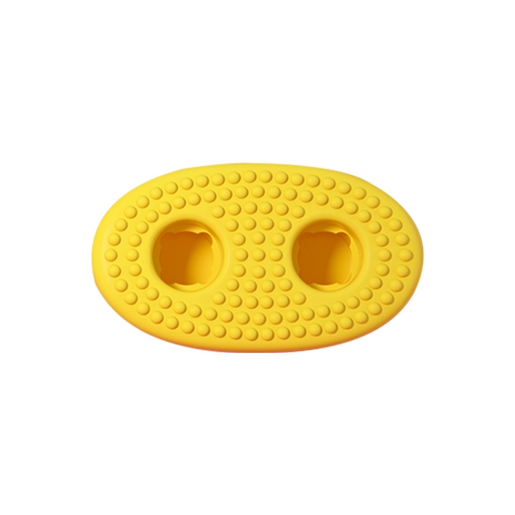 

Inflatable Pool Floating Silicone Drink Cup Holder(Yellow)