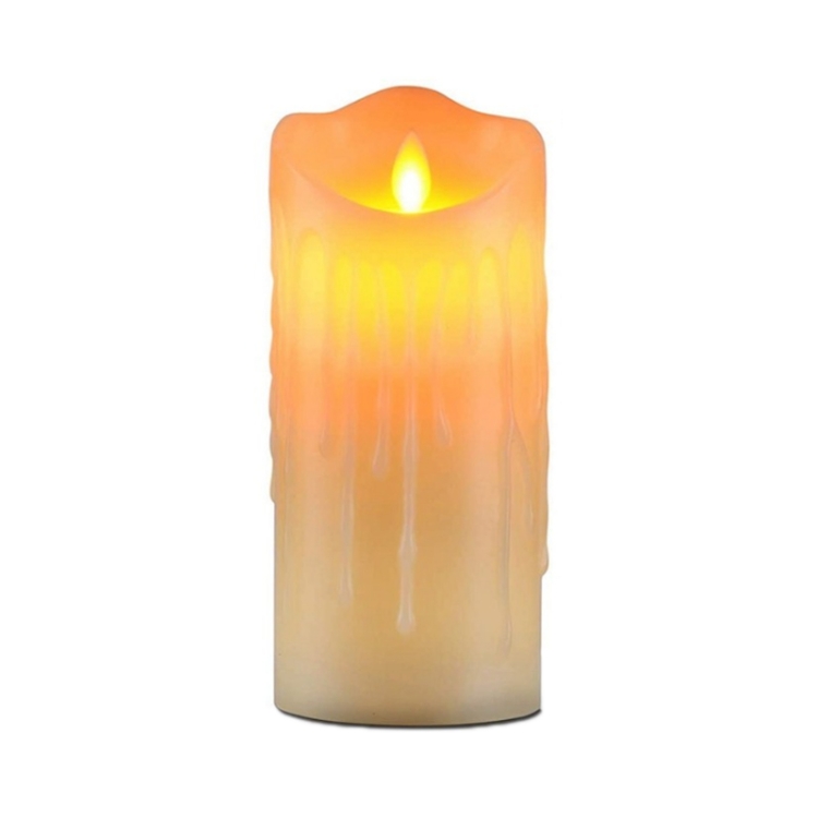 

LED Electronic Candle Lights Halloween Christmas Decoration Props, Size: 7.5x20cm(Plastic Tears Candle Lights)