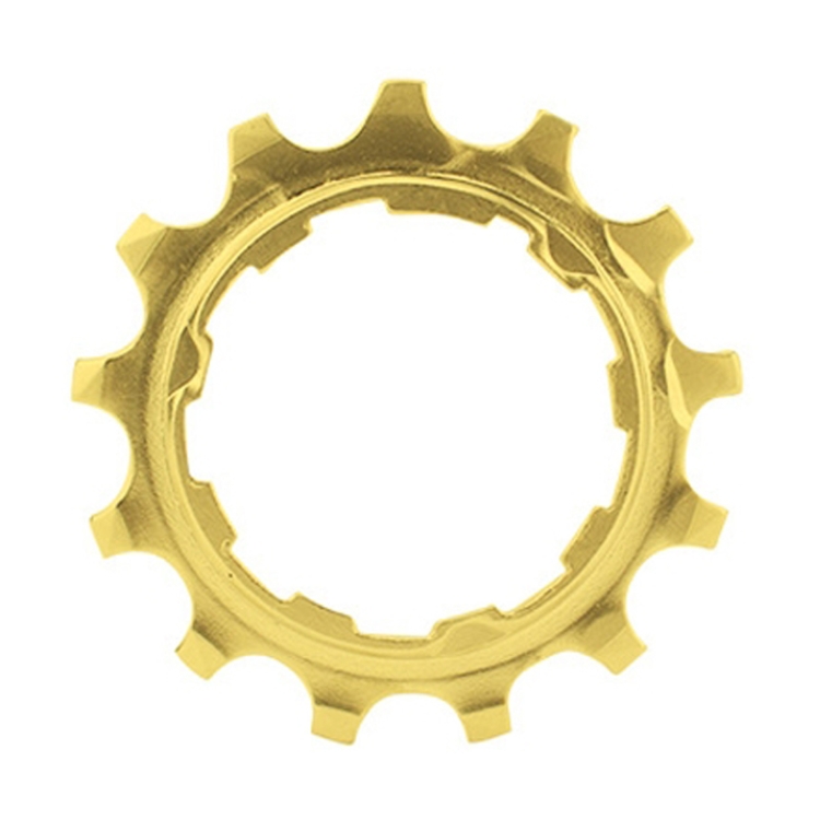

2PCS VG Sports Bike Lightweight Wear -Resistant Freewheel Patches, Style: 8 Speed 13T (Gold)