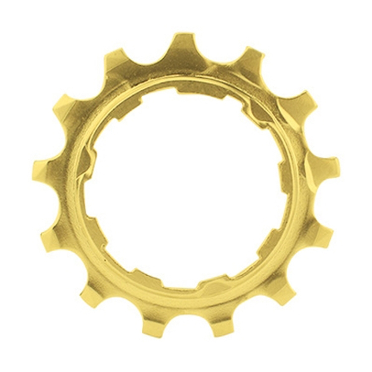 

2PCS VG Sports Bike Lightweight Wear -Resistant Freewheel Patches, Style: 11 Speed 13T (Gold)